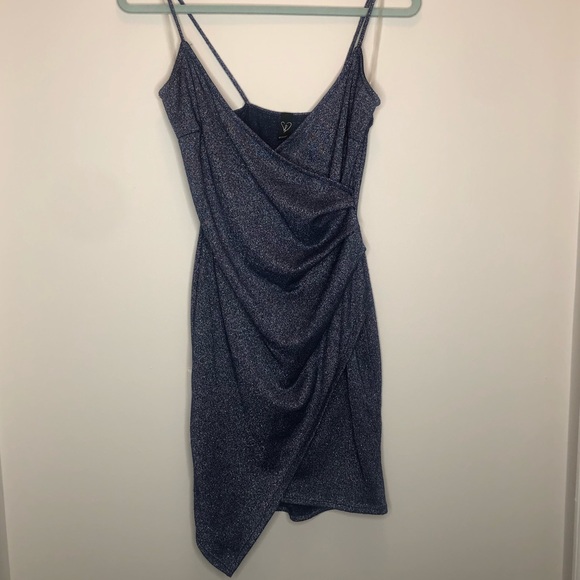 Windsor Dresses & Skirts - WINDSOR SEXY NAVY SPARKLE DRESS SZ S